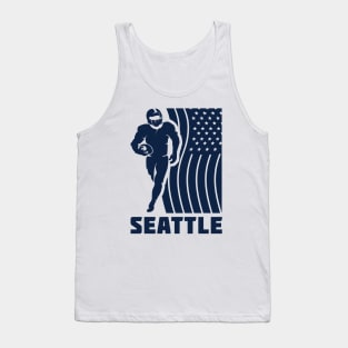 Seattle Football Team Color Tank Top